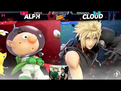 #BREXITSUMMIT 74 - SKHamstaru (Olimar) vs Faillord (Cloud, Chrom)