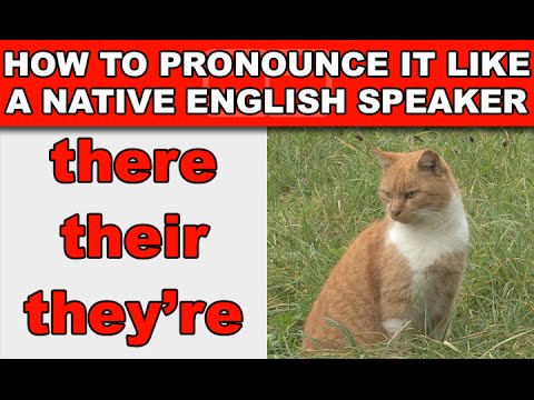 ネイティブスピーカーのように "There They're and Their "を発音する方法 - EnglishAnyone com (How to Pronounce "There They're and Their" Like a Native English Speaker - EnglishAnyone com)