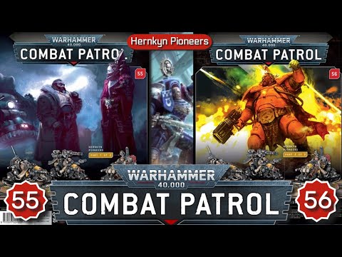 Warhammer 40K Combat Patrol - Issue 55 and 56 review with painted minis!