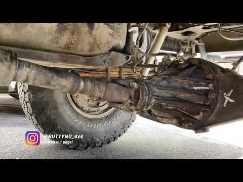 Installing Spartan Lockers on my Toyota Pickup