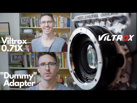 Large Format RED Komodo?!? Viltrox EF to RF Lens Adapter Review