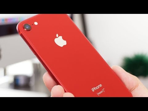 Product RED iPhone 8 Unboxing & First Impressions!