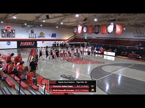 NGU Men's Volleyball 2018 Highlights - North Greenville vs. Charleston (WV)