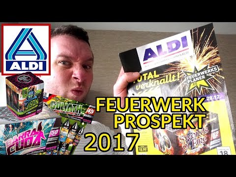 Kaufberatung | Aldi Nord Feuerwerk Prospekt 2017 / 2018 | Planet Firework FULL HD