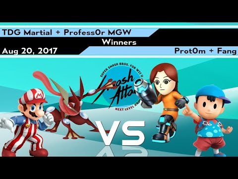SmashAttack 21 - [Winners] TDG Martial + Profess0r MGW vs Prot0m + Fang