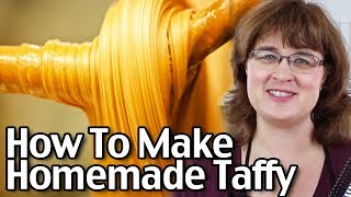 How To Make Yummy Homemade Vinegar Taffy! (Part 1 of 2)