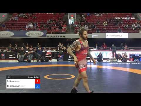 63 Kg Rr Rnd 1 Sam Jones New York Athletic Club Vs Dylan Gregerson Wolverine Wrestling Club