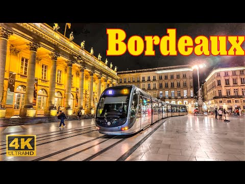 Bordeaux,France🇫🇷- 4K HDR Walking Tour | Bordeaux 4K | A Walk In Paris