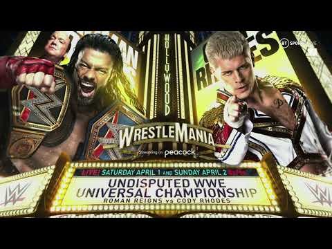 WWE: Wrestlemania 39 2nd Official Theme Song "Hollywood Swinging"