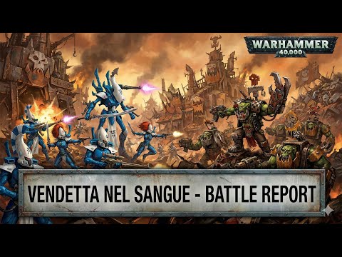 WH40K COMBAT PATROL: Aeldari VS Orks - Battle Report ITA #warhammer40k #combatpatrol