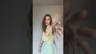 Braless no bra bouncy bouncing boobs dancing tiktok nip slip boob
