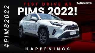 All the Test Drives at PIMS 2022! | Zigwheels.Ph