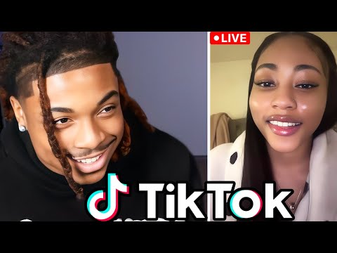 Getting Baddies On Tiktok Live With My New Braids... *Gone RIght*