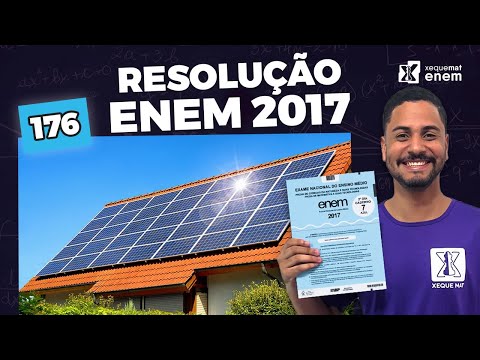 🟣 Questão 176 - Caderno Azul | Matemática básica | MATEMÁTICA ENEM 2017