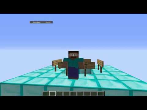 Minecraft 254 block Droper!!!!‬