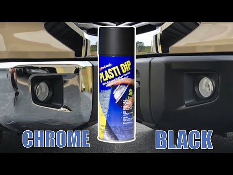 Toyota Tundra - Front and Rear Bumper Plastidip