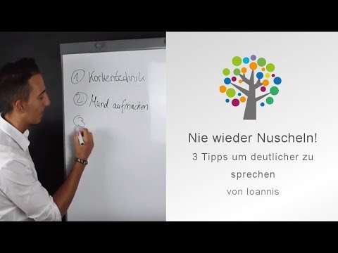 Nie wieder Nuscheln: 3 praktische Übungen um deutlicher sprechen zu lernen - Nuscheln abgewöhnen