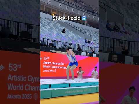 The sound ???? (Kazuki Minami) #gymnast #gymnastics #olympics #olympic #sports #sport #vault