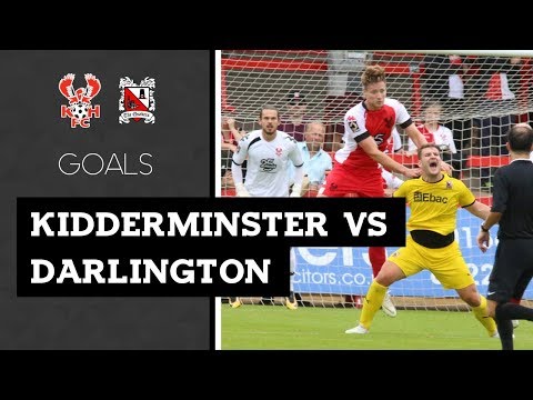 Goals: Kidderminster Harriers v Darlington