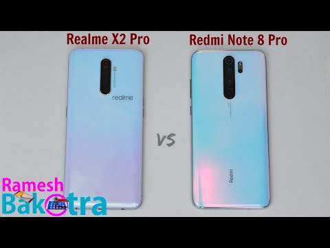 Realme X2 Pro vs Redmi Note 8 Pro SpeedTest and Camera Comparison
