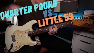 Video thumbnail for Seymour Duncan Little 59 vs Quarter Pound by Tom Roger Thu