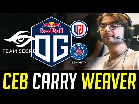 Ceb WEAVER Farming Machine - OG, LGD & SECRET meets in pubs DOTA 2