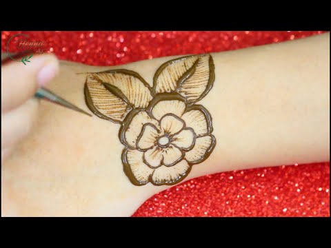 Top Gulf Floral Style Henna Mehndi Design for Hand | Easy Back Hand Arabic Mehndi Dizain | HENNA ART