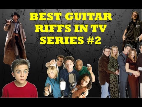 10 TV Theme Guitar Riffs #2 - Coach Zbra