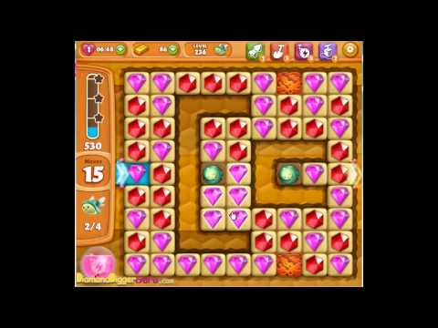 Diamond Digger Saga Level 236 Walkthrough