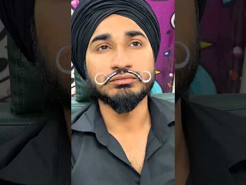 muchtaches settings// #viral #shortvideo #muchh #mustach #moustaches #much #barber #Salon #hair