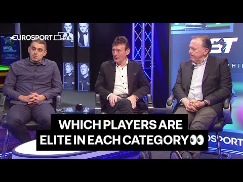 Ronnie O'Sullivan, Jimmy White & Neal Foulds discuss which players are ELITE in each category 👀