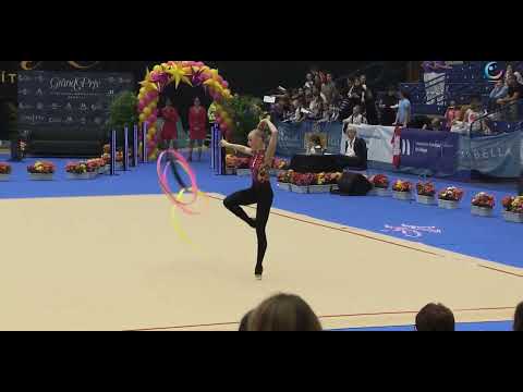 Viktoriia Onopriienko Ribbon 31,600 Final - Grand-Prix Marbella 2023