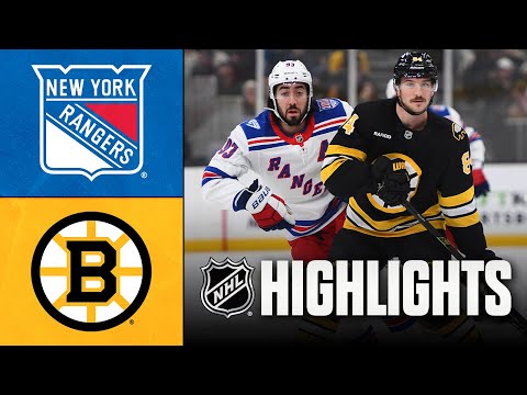 New York Rangers vs. Boston Bruins | NHL Highlights | November 28, 2025