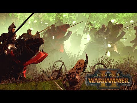 ENVIRONMENTAL HAZARD - Wood Elves vs Bretonnia // Total War: Warhammer II Online Battle
