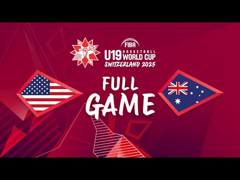 Group Phase | USA v Australia | FIBA U19 Basketball World Cup 2025