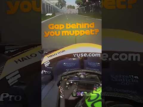 Nicely Said Lando 😅