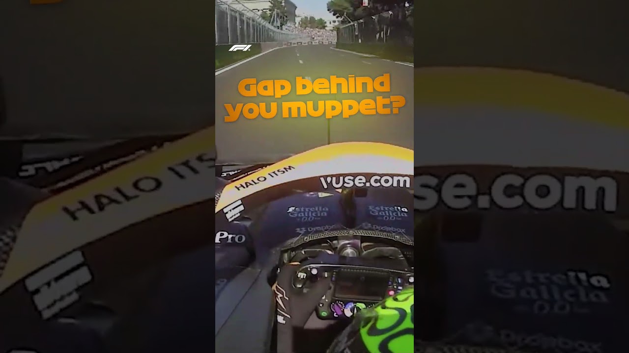 Nicely Said Lando 😅