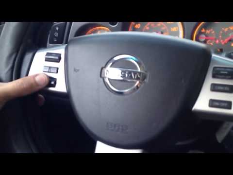 Nissan Morano with aftermarket radio (how reset metra kit instructions in more info)