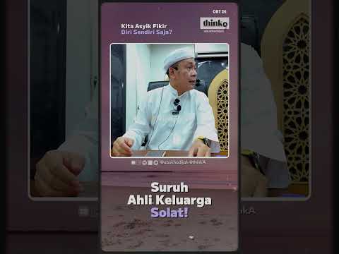 Nabi Tak Fikir Diri Sendiri! #ustazahmadrizam @AbuKhadijah #solat