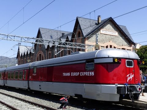 Talgo III  RD, pujada a Puigcerdà, maig 2015