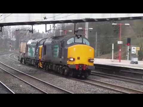 37610/37716 6k74 Sellafield - Crewe flask, Sat. 11th February 2017