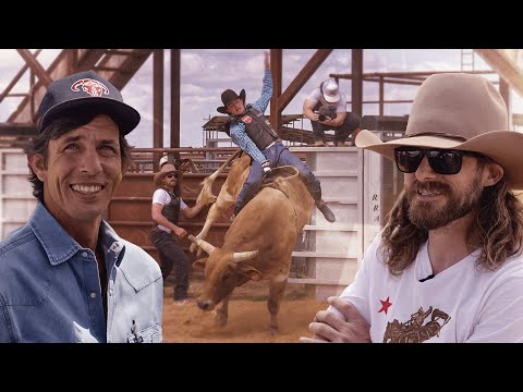 Dale Saves Ky From A Bull At JB Mauney's - Rodeo Time 419