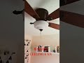 Low mount wobbly ceiling fan??!!🫡🤔