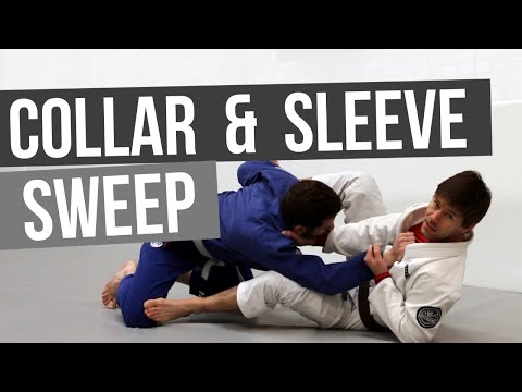 JIU JITSU - COLLAR AND SLEEVE SWEEP