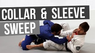 JIU JITSU - COLLAR AND SLEEVE SWEEP