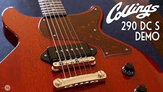 Video thumbnail for Collings Electric Guitars - 290 DC S - 1959 Faded Crimson by Mass Street Music