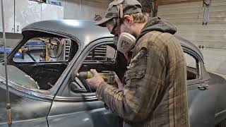 How to Make any Car Cool! Chopping The Top on a 1953 Chevy Sedan. Full Build Start To Finish.