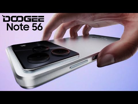 Doogee Note 56: Slim Form Meets Massive Power! Specs & Full Feature Trailer Revealed!