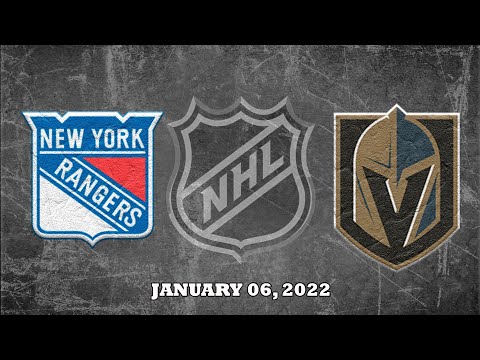 NHL Rangers vs Golden Knights | Jan.06, 2022