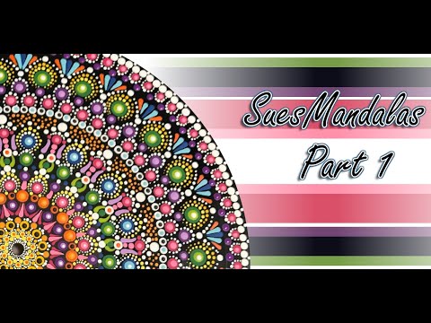 Record Album Dot Mandala - Step by Step - 272 Part 1